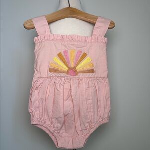 Pink Sunburst Kids One Piece